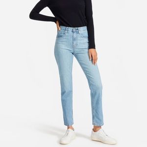 EVERLANE “Cheeky” straight leg ankle jean
